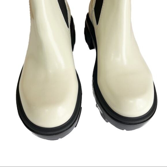 rag & bone Lug Sole Chelsea Boot White Size 8.5 - Picture 3 of 9